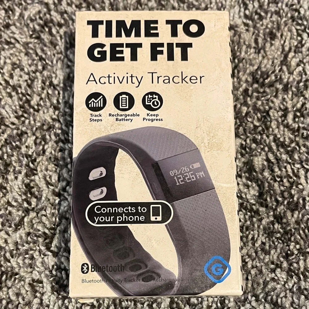 NWOT Time To Get Fit Activity Tracker - GEMS